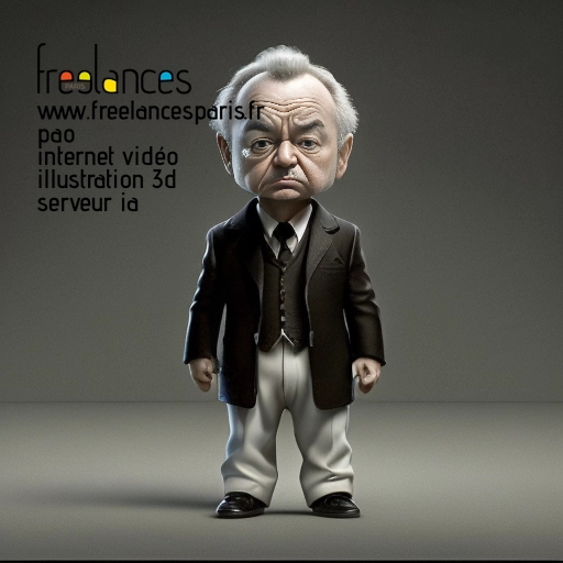 Pao mise en page internet vidéo illustration 3d serveur image IA générative AI freelance paris studio de création magazines 95G3HMQ0